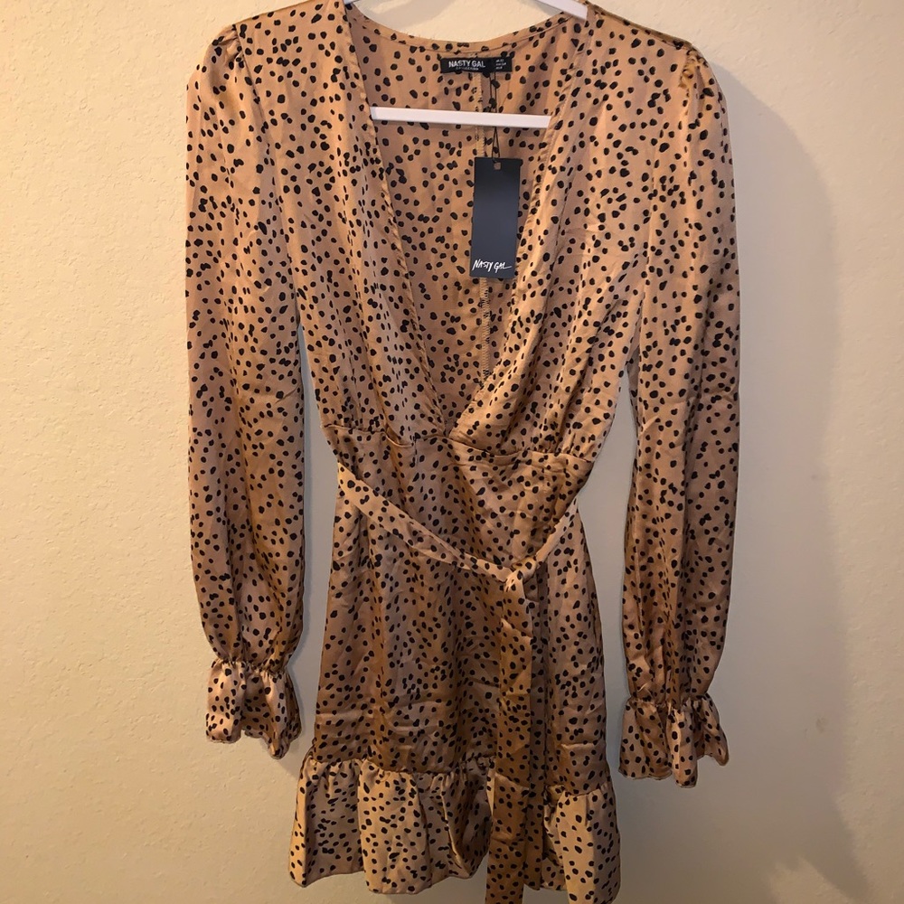 Nasty Gal Long Sleeve Dress